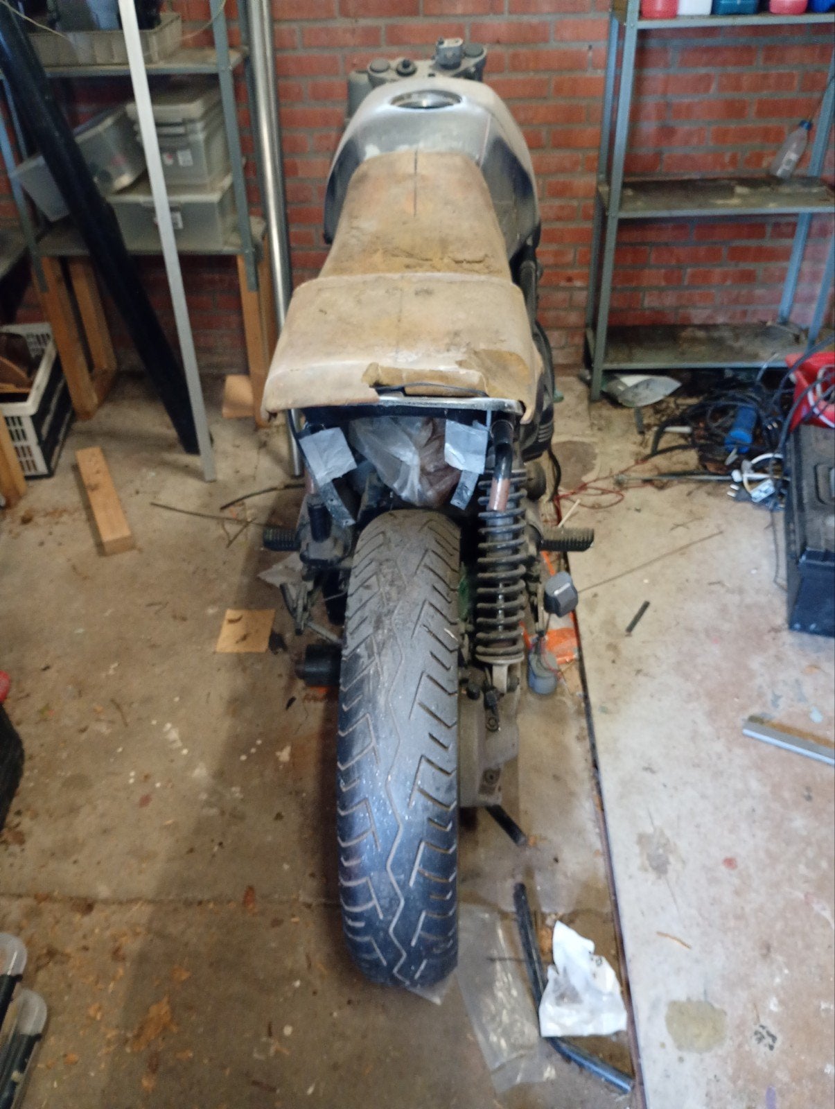 gestrand projekt BMW K100 voor delen of ombouw tot scrambler, Motoren, Ophalen of Verzenden