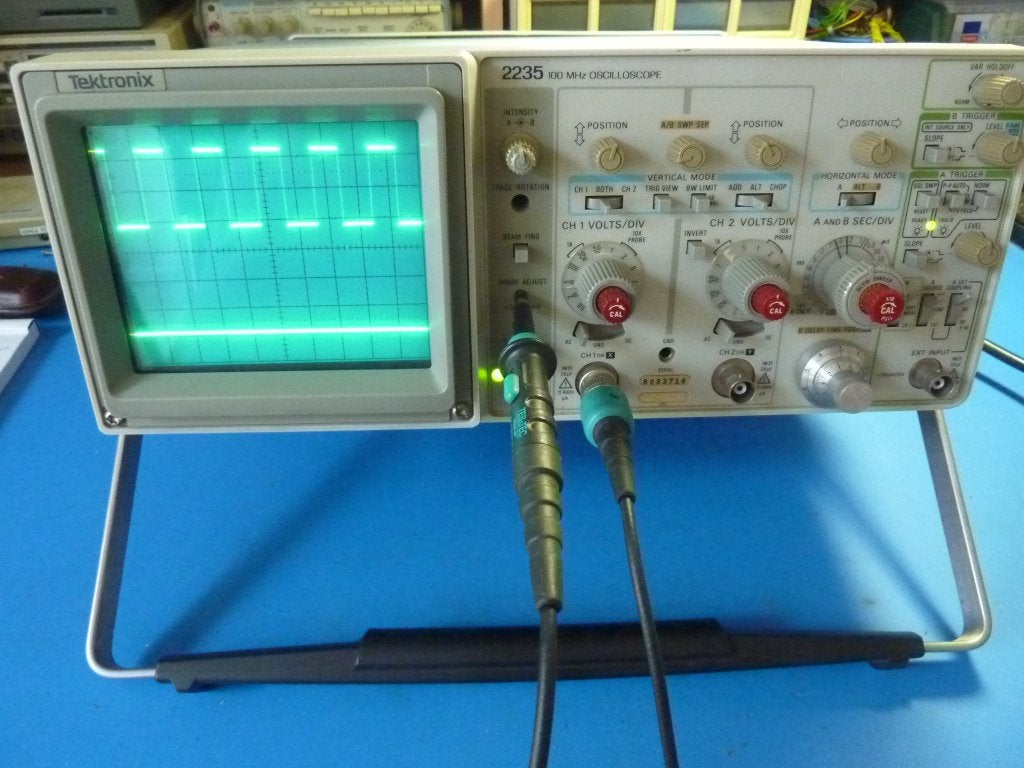 Tektronix 2235 100MHz oscilloscoop, Ophalen of Verzenden, Gebruikt, Elektriciteit