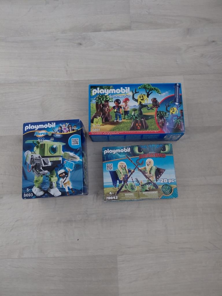 Playmobil sets: Super 4, Dragons en Summer Fun, Kinderen en Baby's, Speelgoed | Playmobil, Ophalen of Verzenden, Nieuw, Complete set