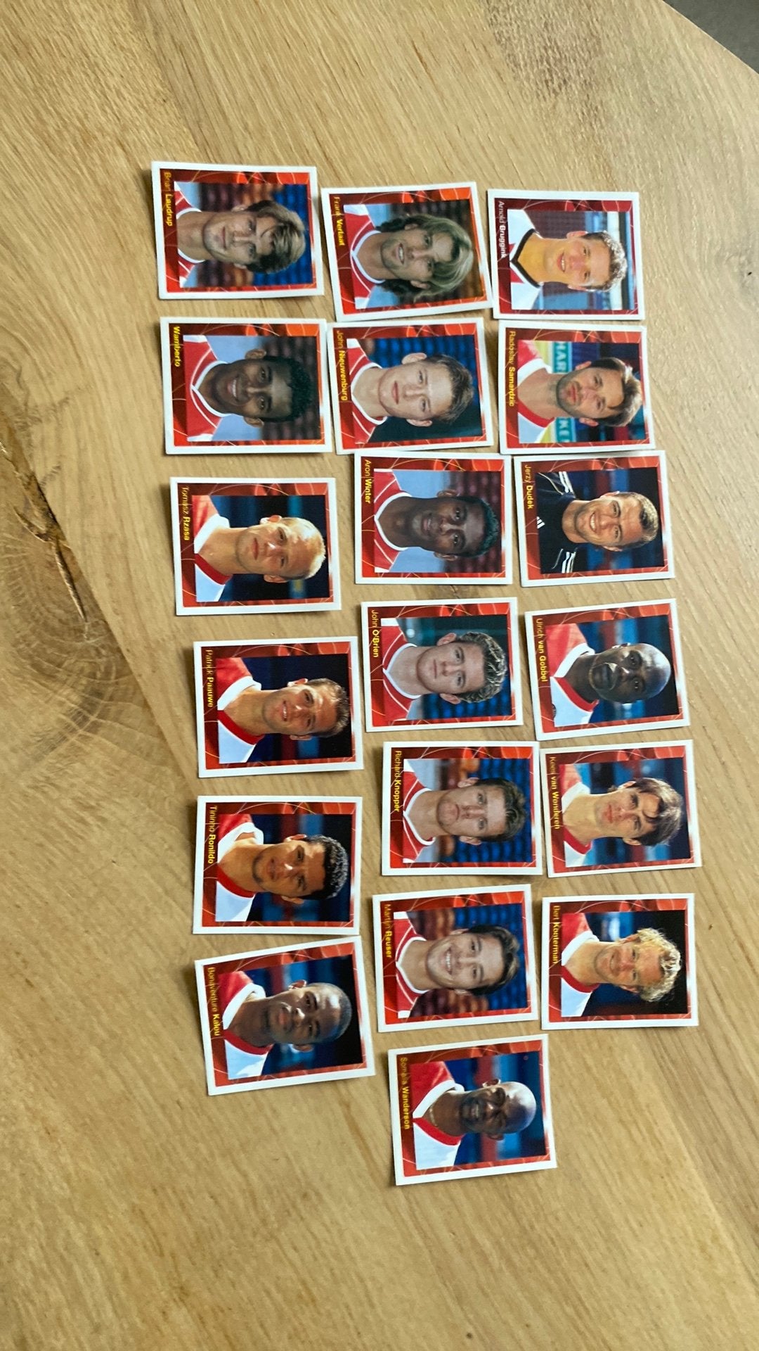 Panini voetbal 2000 ajax psv en Feyenoord, Ophalen of Verzenden, Zo goed als nieuw, Ajax, Poster, Plaatje of Sticker