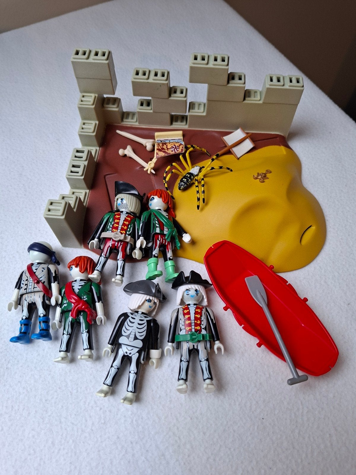 Playmobil Piraten en Skeletten Set met Accessoires halloween, Ophalen of Verzenden, Gebruikt