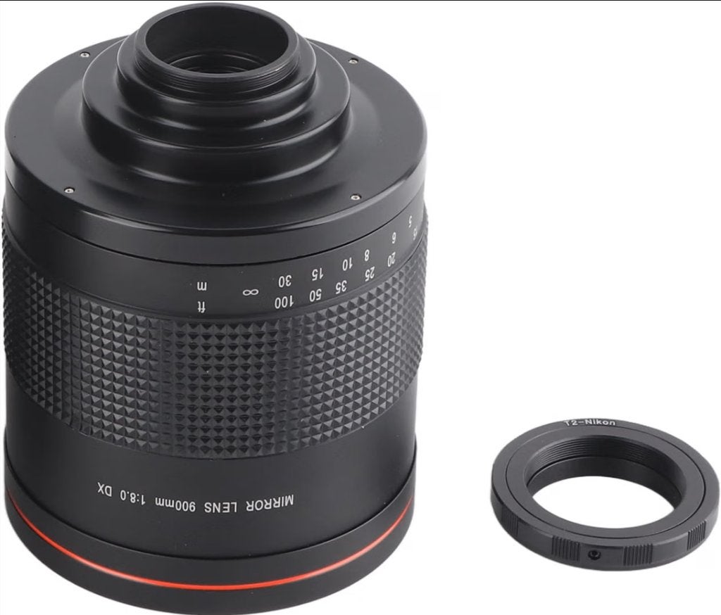 Akozon 900mm F8.0 Mirror Camera Lens Manual Focus, Overige merken, Beschermhoes/tas, Nieuw, Ophalen of Verzenden