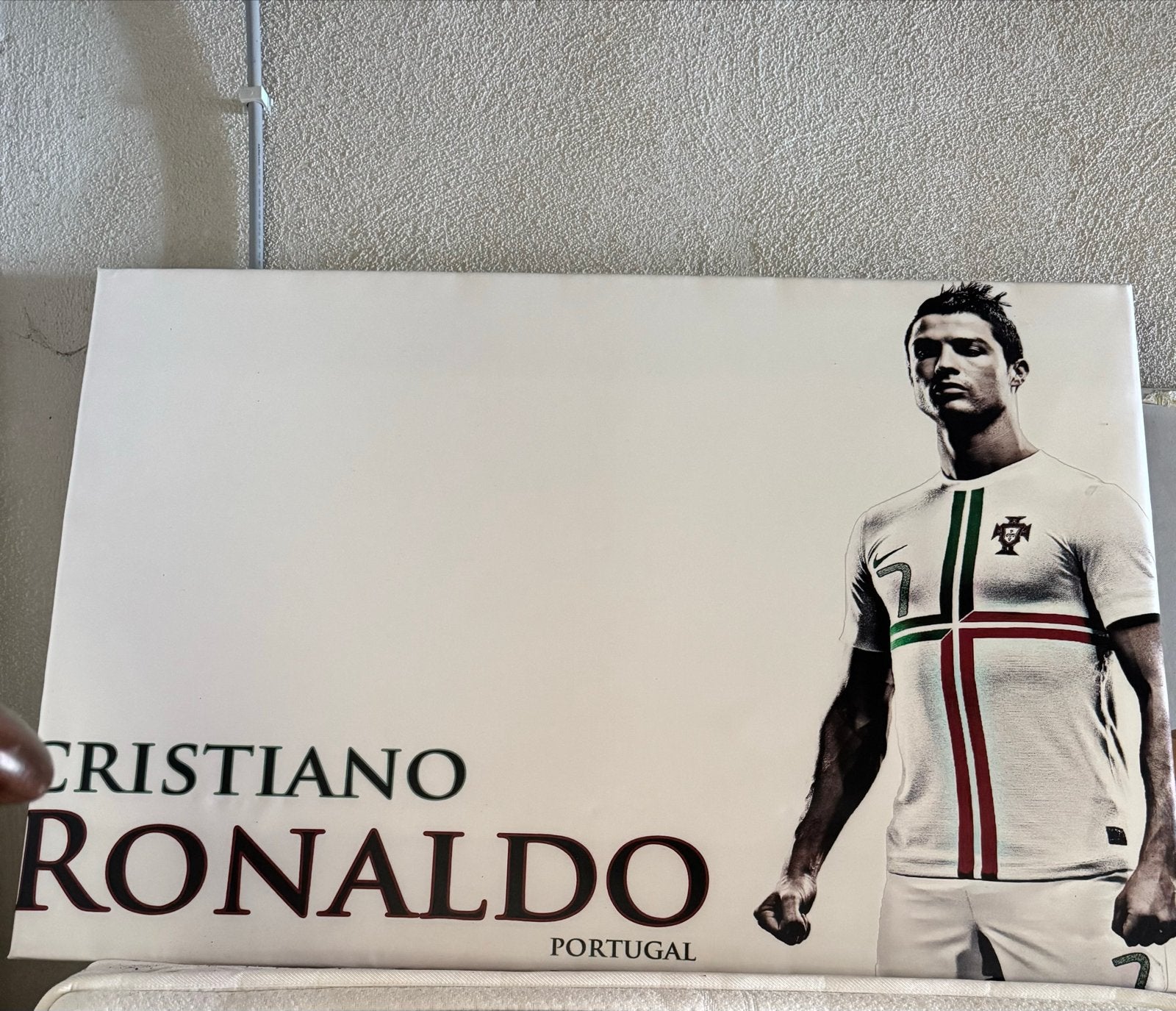 Cristiano Ronaldo Portugal Poster/Print, 50 – 75, Gebruikt, Ophalen of Verzenden, Print