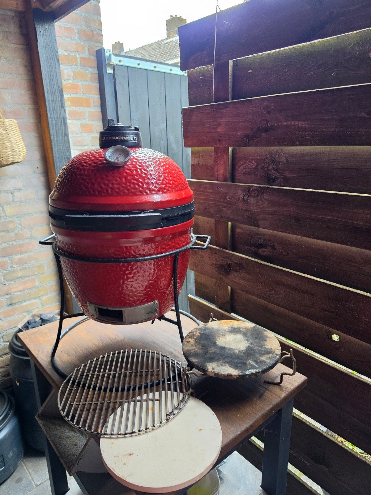 Kamado joe junior, Ophalen, Gebruikt