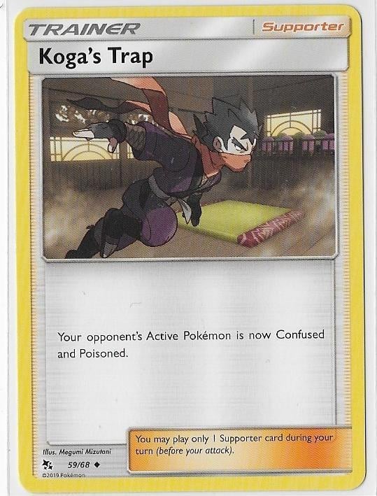 Hidden Fates,  Koga's Trap [uncommon] 59/68, Verzenden, Nieuw, Losse kaart