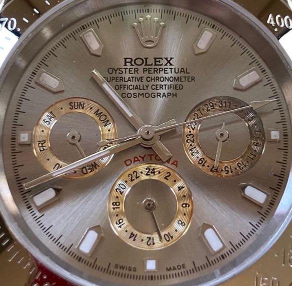Rolex Daytona, Staal, Verzenden, Polshorloge, Zo goed als nieuw