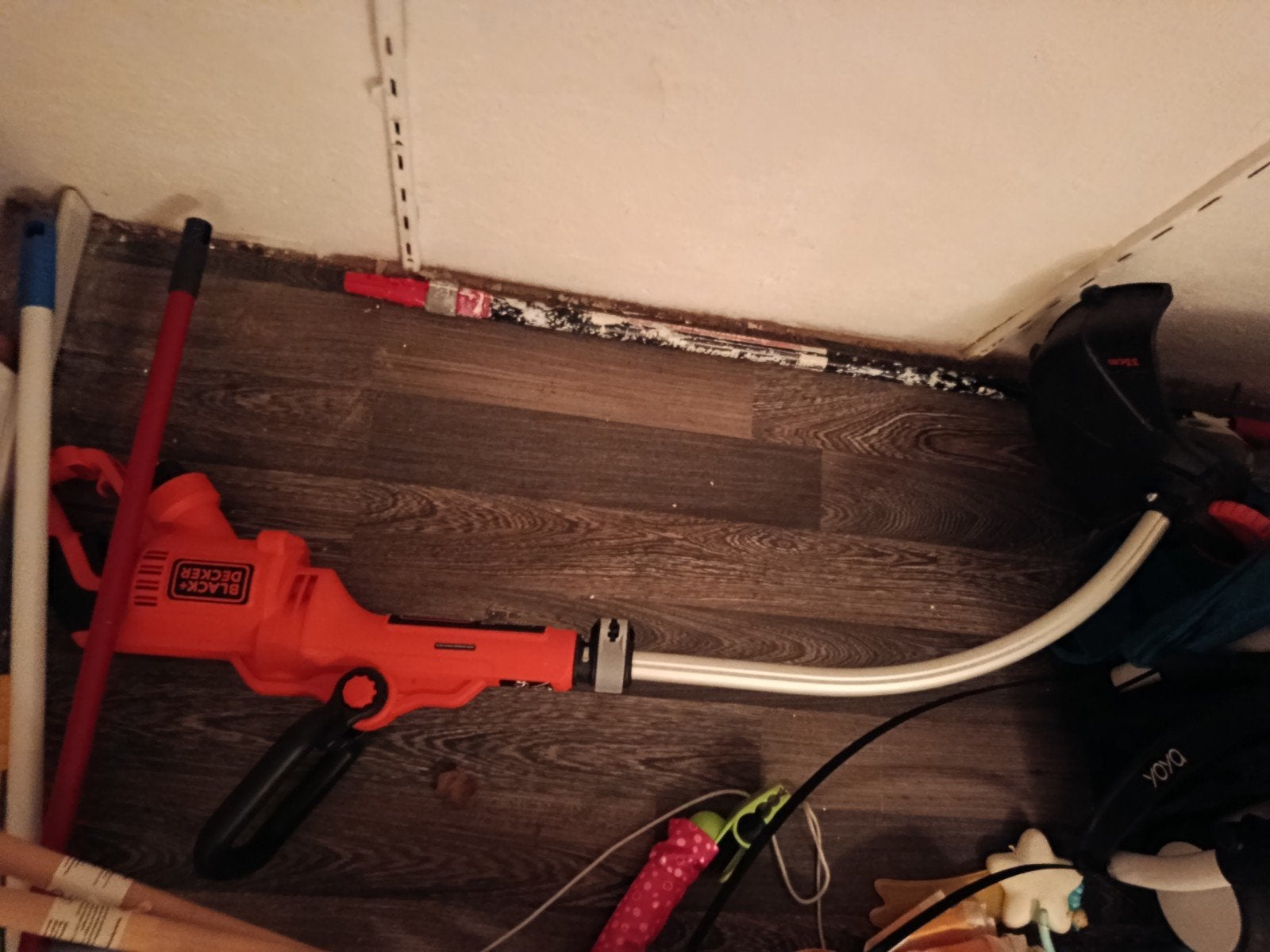 Black+Decker elektrische grastrimmer, Ophalen, Cirkelmaaier, Gebruikt, Elektrische grasmaaier
