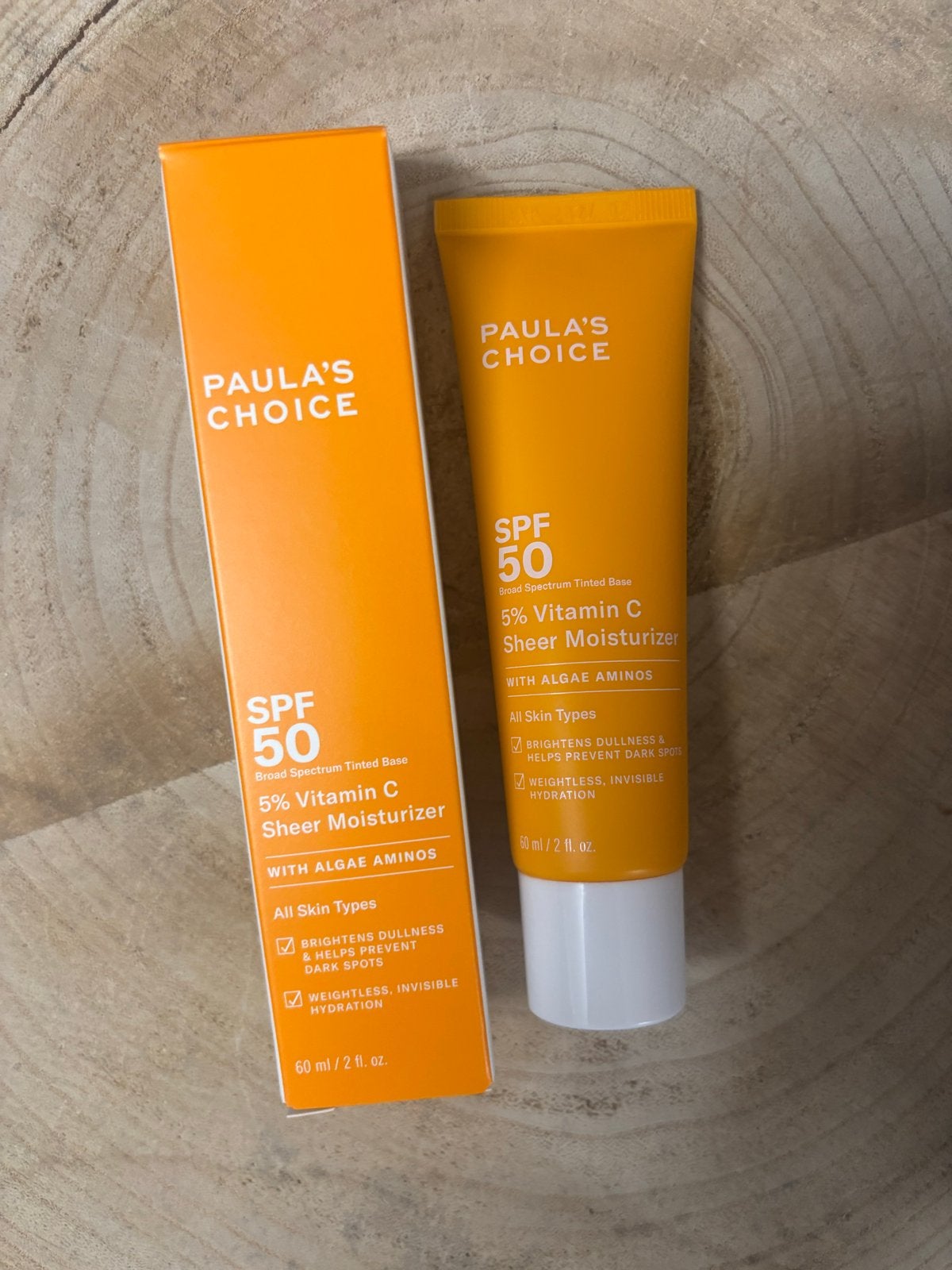 Paula's Choice SPF 50 Vitamine C Sheer Moisturizer, Sieraden, Tassen en Uiterlijk, Uiterlijk | Gezichtsverzorging, Ophalen of Verzenden
