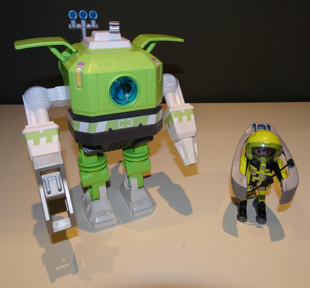 Playmobil - Robot – Astronaut (6693-4747), Kinderen en Baby's, Speelgoed | Playmobil, Zo goed als nieuw, Complete set, Ophalen of Verzenden