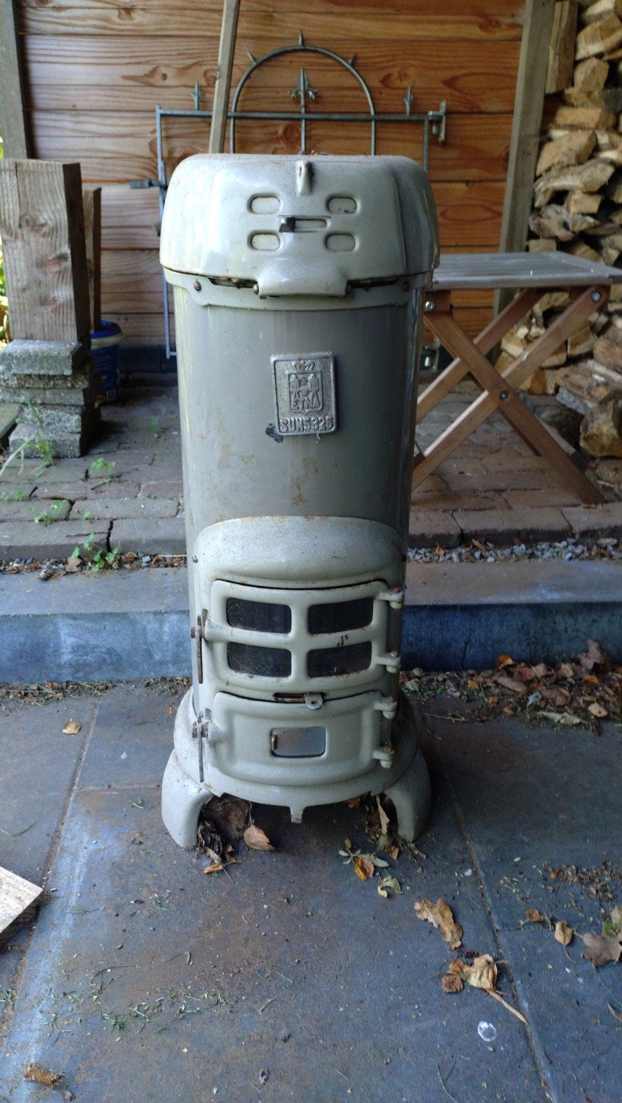 Etna potkachel, Huis en Inrichting, Ophalen, Gebruikt, Hout, Houtkachel