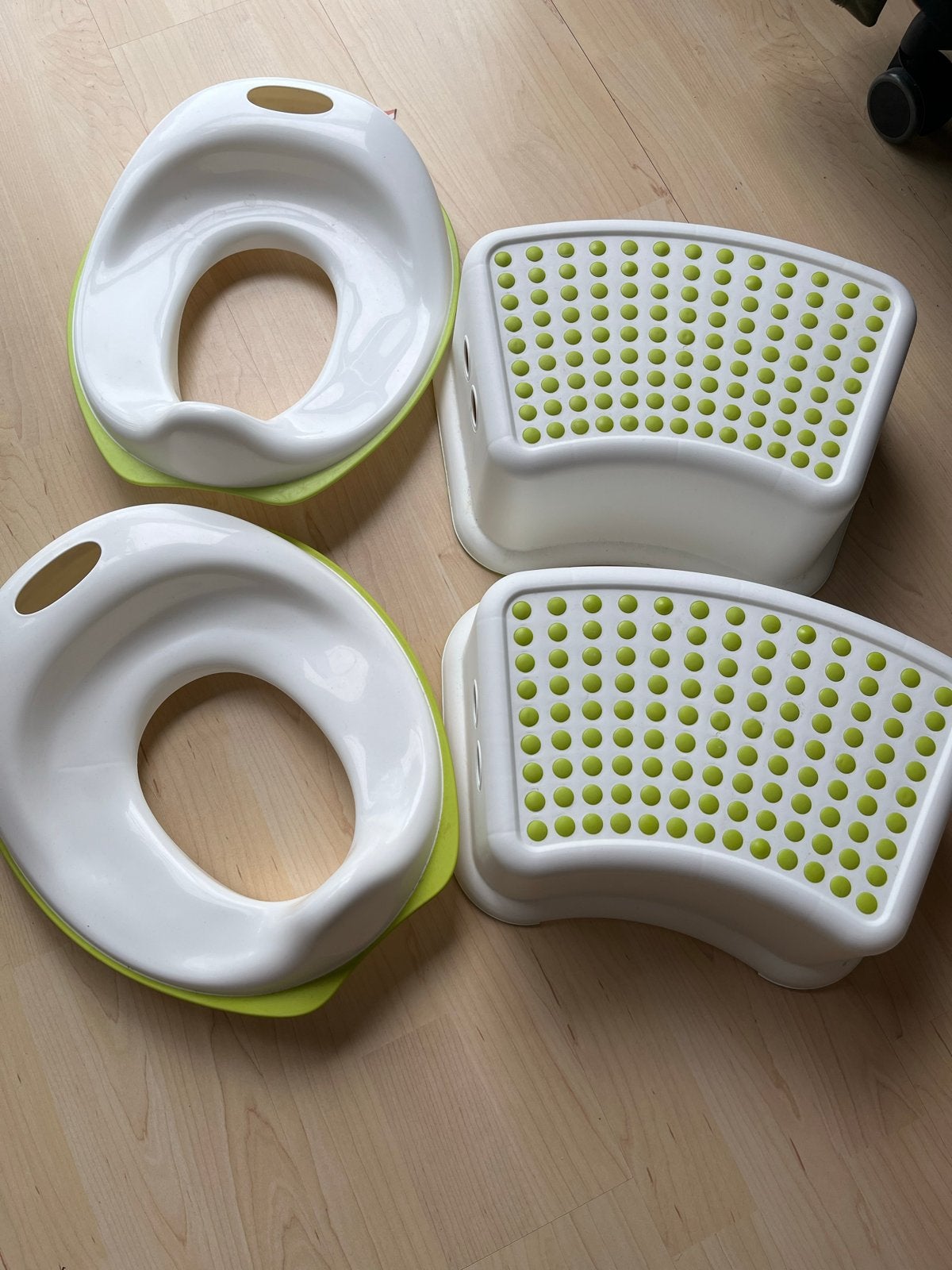 New 2x WC-bril verkleiner en 2x opstapje voor kinderen, Ophalen, Nieuw