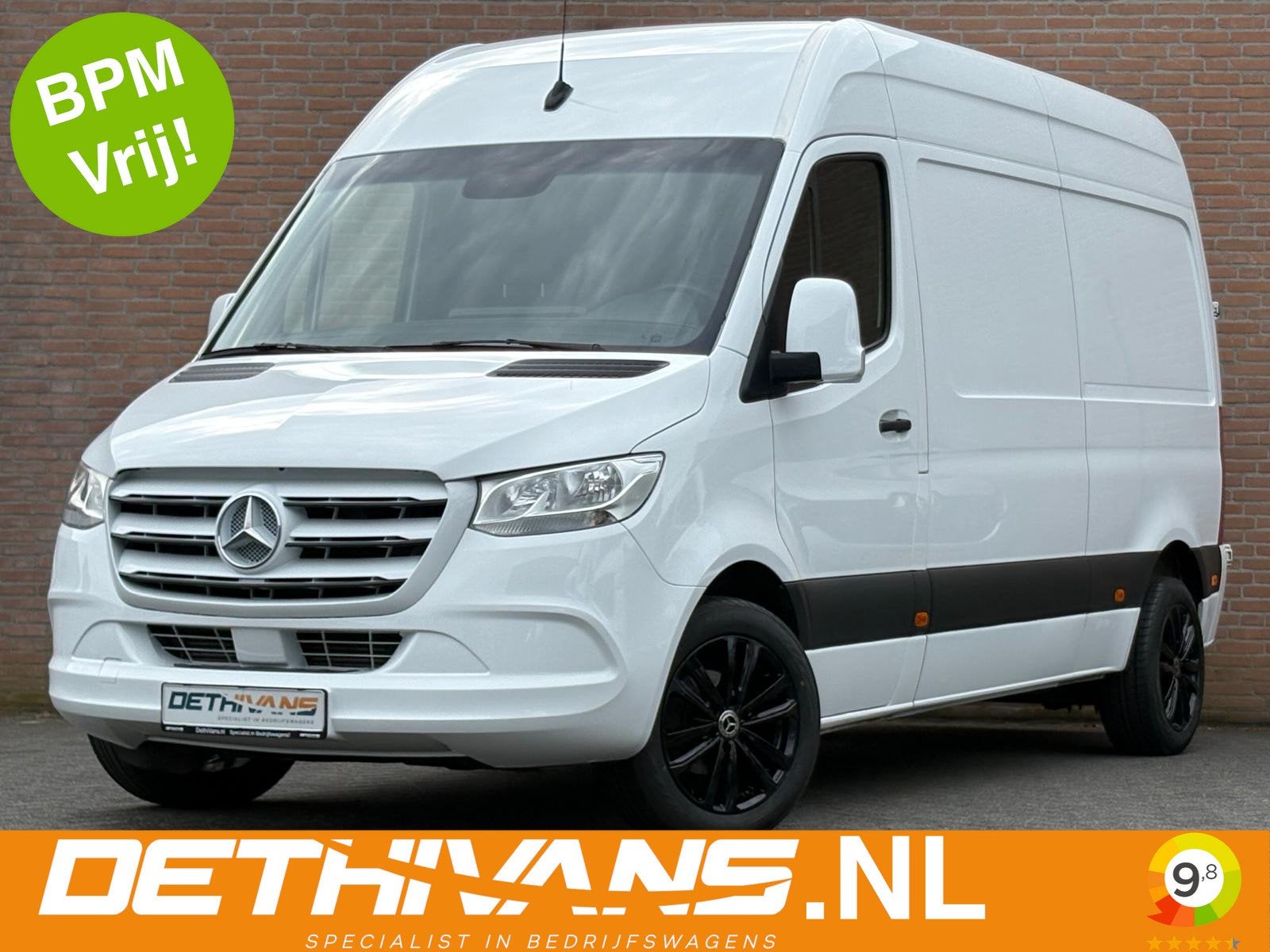 Mercedes-Benz Sprinter 315CDI 150PK L2H2 / M-Bux / Camera /, Auto's, Bestelauto's, Gebruikt, 4 cilinders, Wit, Mercedes-Benz