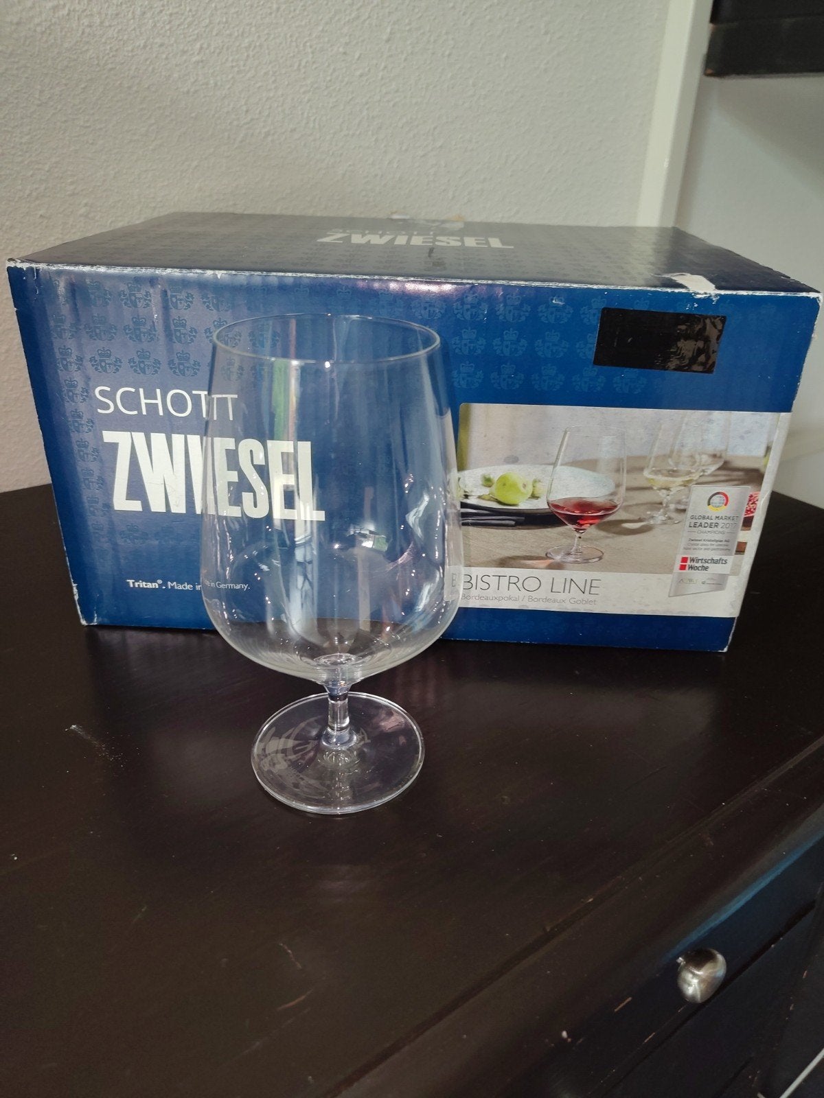 6 Schott Zwiesel Bistro Line Bordeaux wijn of cocktails., Ophalen