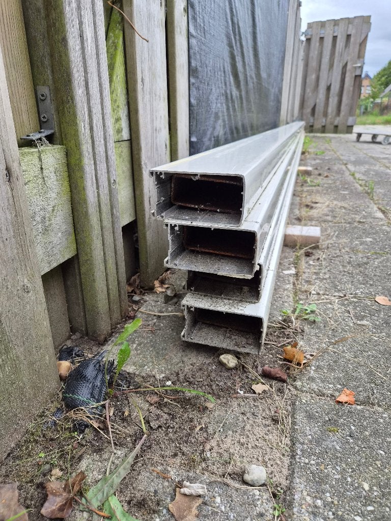 stalenkokerprofiel, Ophalen, Gebruikt, IJzer