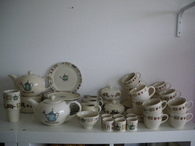 Jet Gardener Friends servies, Ophalen of Verzenden, Zo goed als nieuw, Bord(en), Overige stijlen