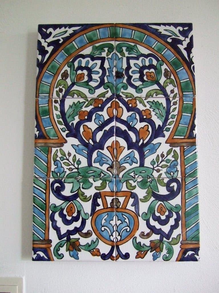 tegeltableau, Ophalen