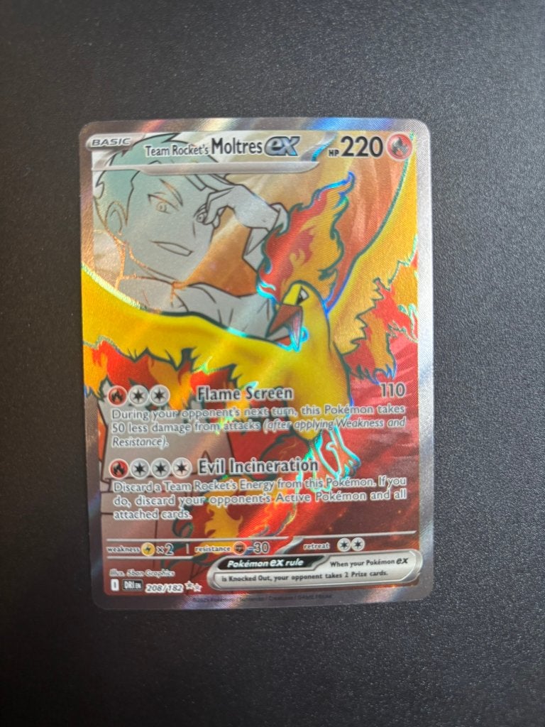 Team Rocket's Moltres ex (DRI 208), Ophalen, Zo goed als nieuw