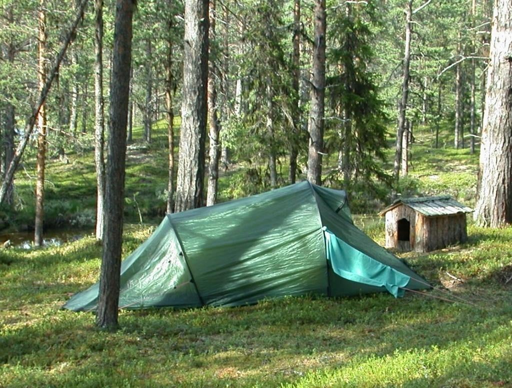 Gebruikte Hilleberg Nallo 2 tent, Caravans en Kamperen, Tenten, Ophalen, Gebruikt, Tot en met 2