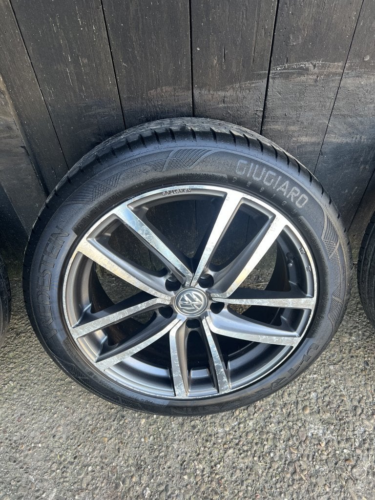 Volkswagen Passat Tiguan Golf 5 6 7 8 T-Roc velgen 5x112 18”, Auto-onderdelen, Niet ingevuld, 18 inch, Banden en Velgen, Niet ingevuld