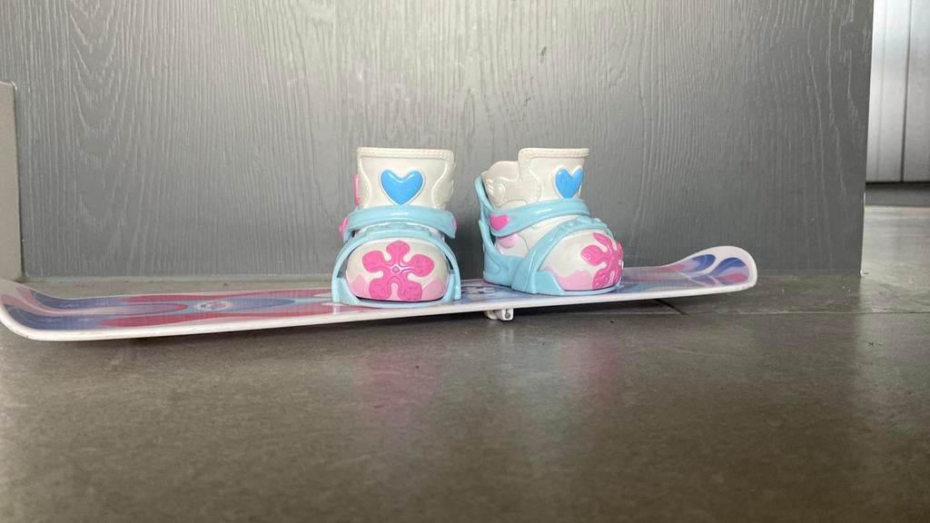 Baby born snowboard set, Ophalen of Verzenden, Zo goed als nieuw, Babypop