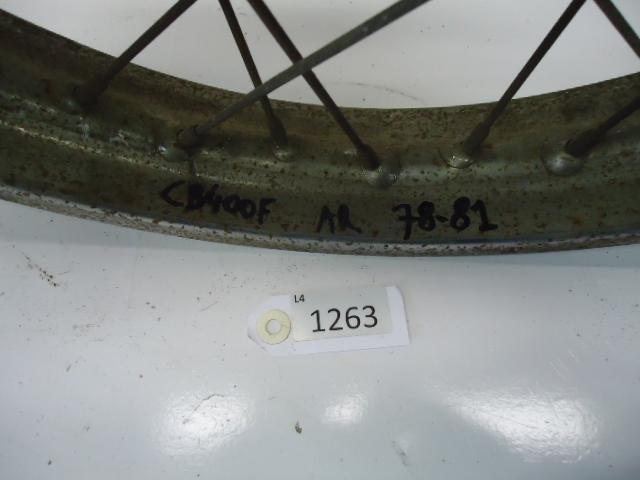 CB400 1978 - 1981 Honda Velg D1-33423