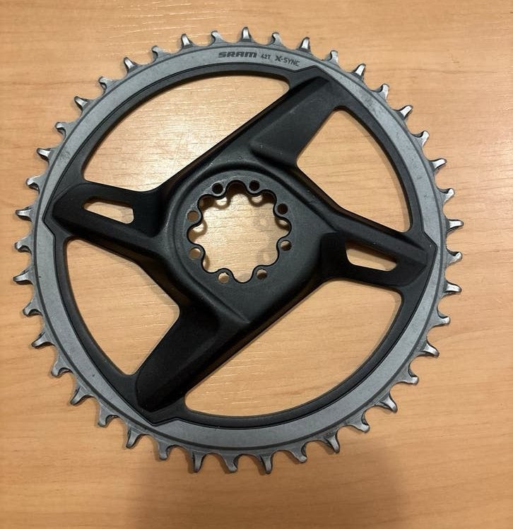 SRAM 42T buitenblad voor 12/13 speed kettingen, Ophalen of Verzenden, Zo goed als nieuw, Gravelbike, Derailleur of Ketting