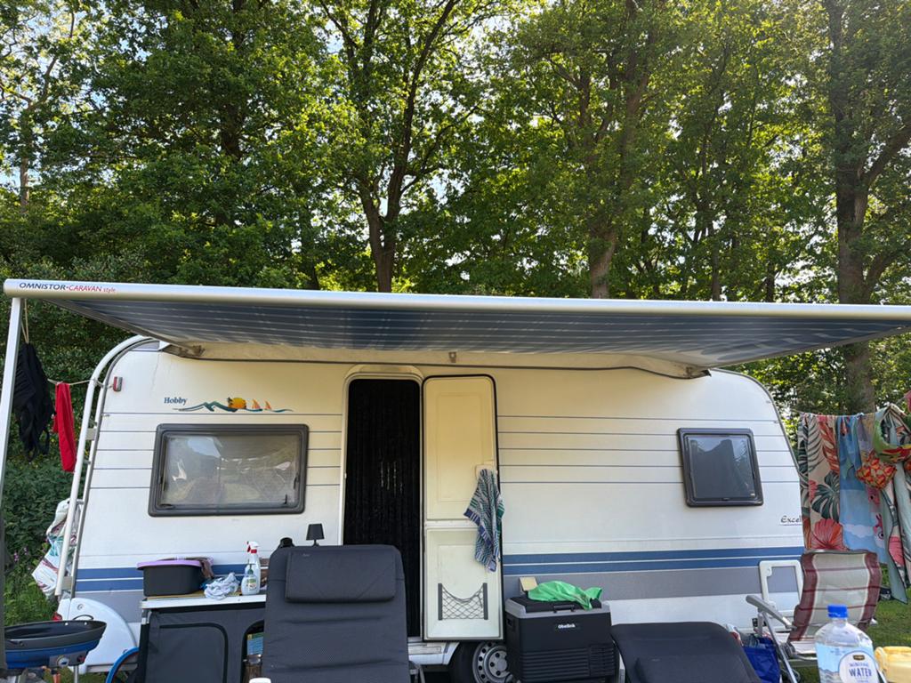 Zakluifel Omnistor 3,80m x 2,30m voor caravan, Ophalen of Verzenden, Gebruikt, Overige merken