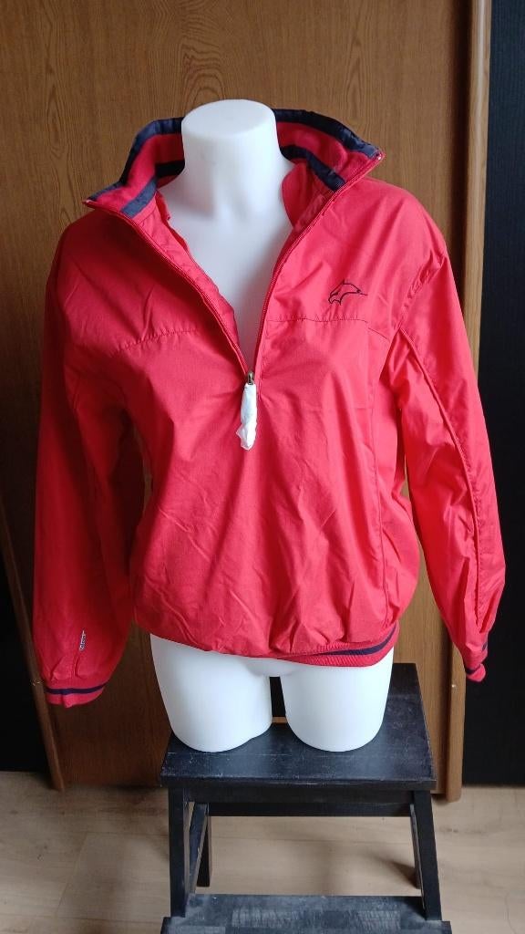 Rode anorak outdoorjas Falcon maat S en M, Dressuur, Dames, Nieuw, Ophalen of Verzenden