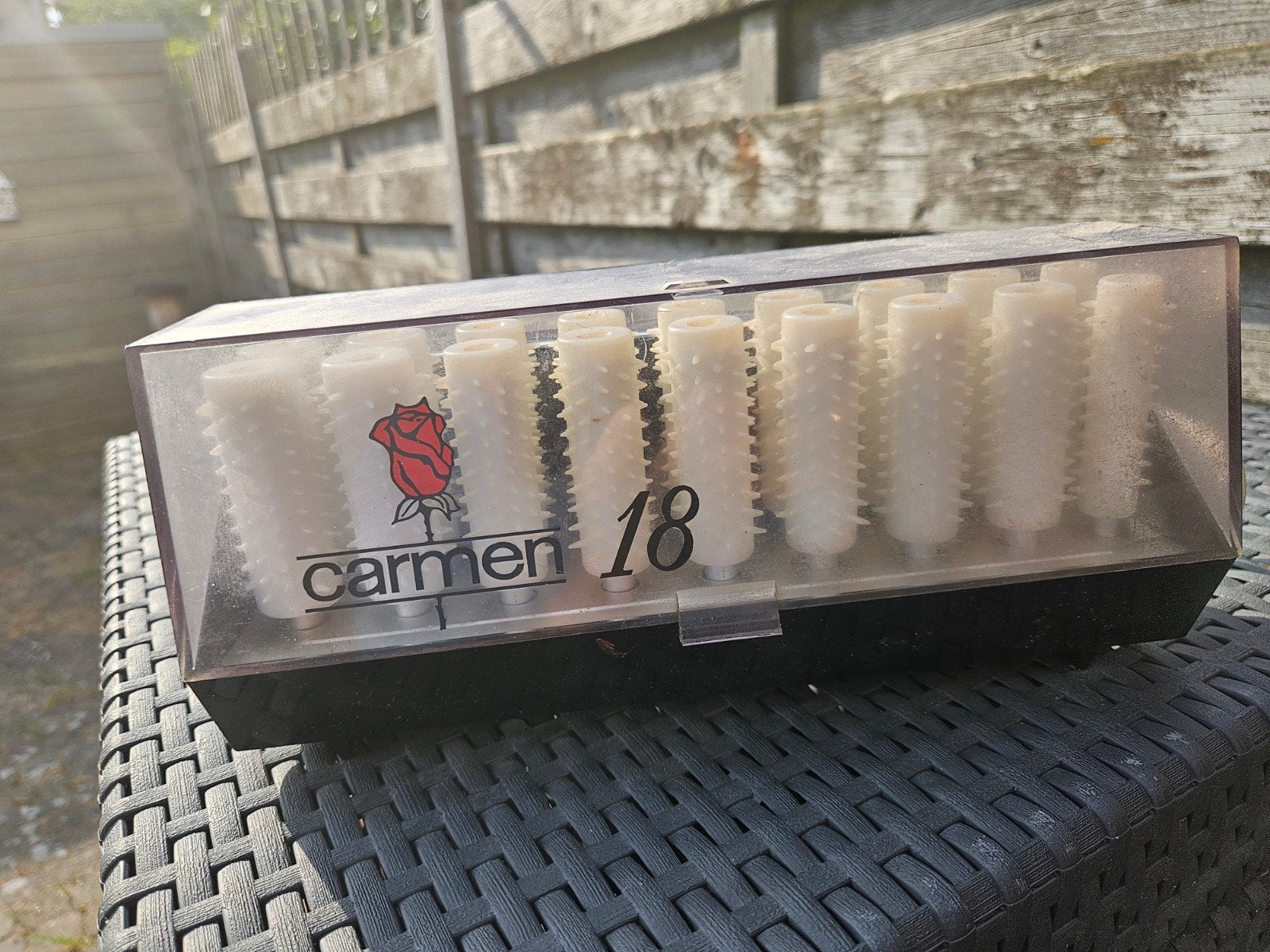 Carmen krulset met 18 rollers, Ophalen of Verzenden, Gebruikt, Haarverzorging