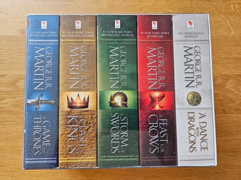 Game Of Thrones Box Set Boeken (1-5), Ophalen, Nieuw, George R.R. Martin