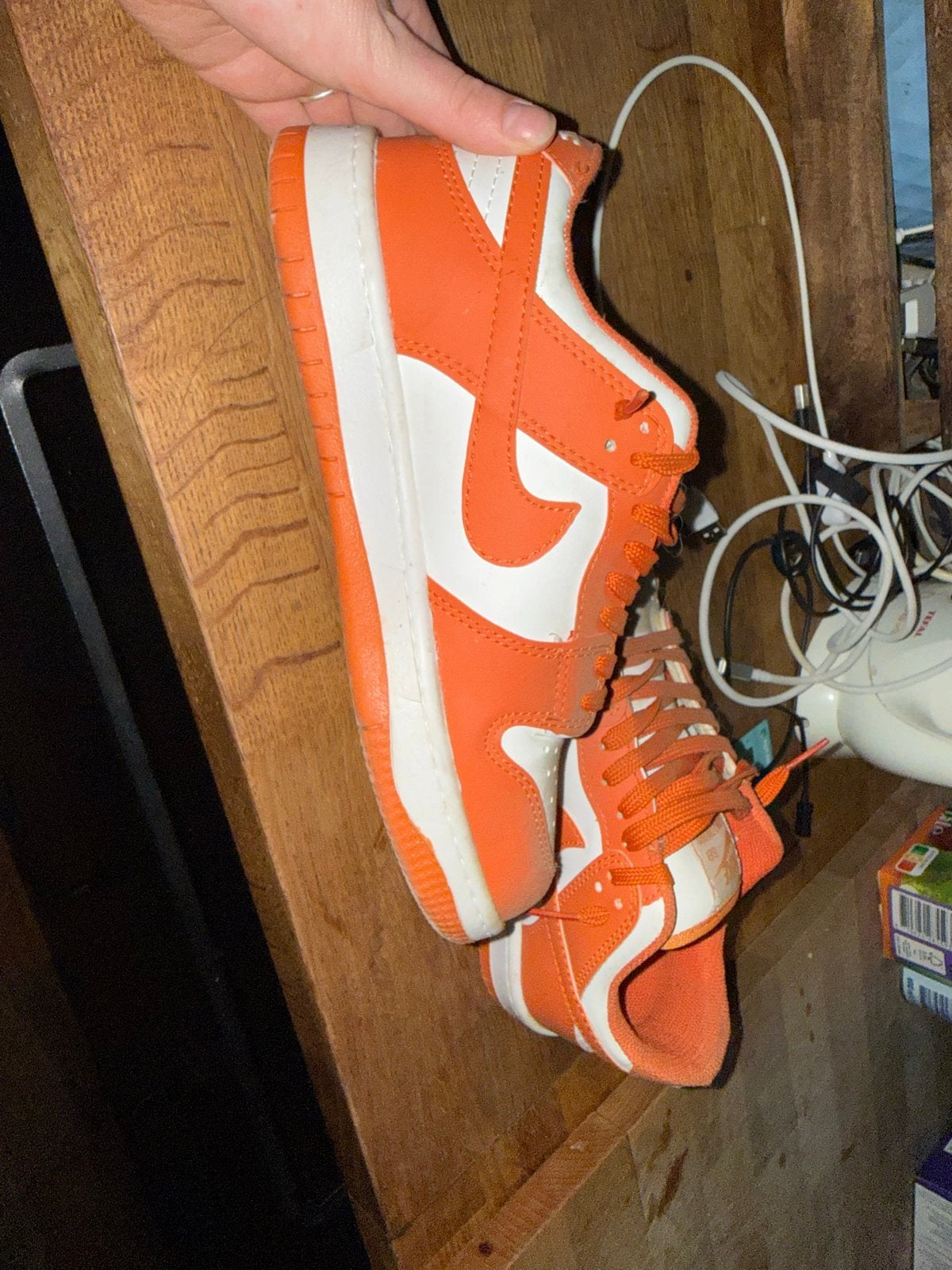 Nike Dunk Low Oranje - Maat 39, Kleding | Dames, Ophalen of Verzenden, Nieuw, Oranje, Sneakers of Gympen