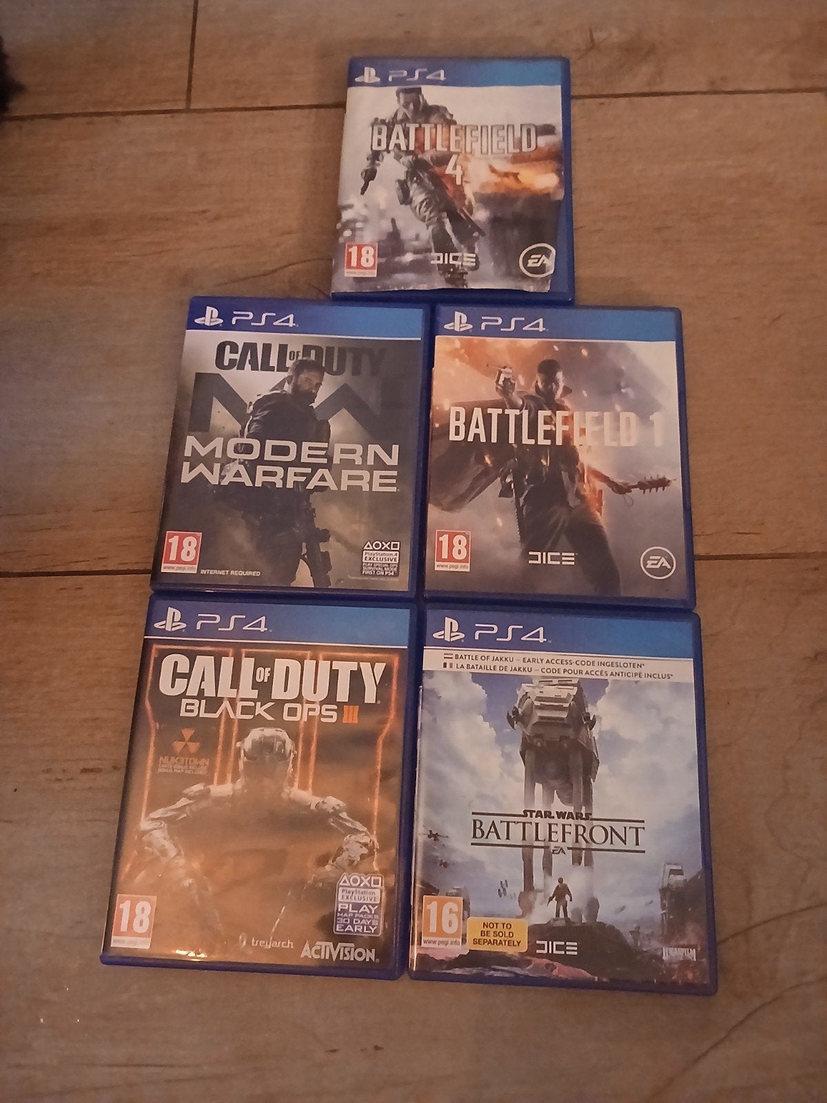 PS4 Games: Call of Duty, Battlefield, Star Wars Battlefront, Ophalen of Verzenden, Gebruikt, Shooter, Vanaf 16 jaar