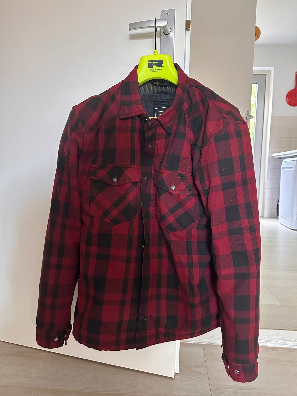 Richa Forest Overshirt XXL Motorjas, Kleding | Dames, Ophalen of Verzenden, Zo goed als nieuw, Maat 46/48 (XL) of groter, Rood