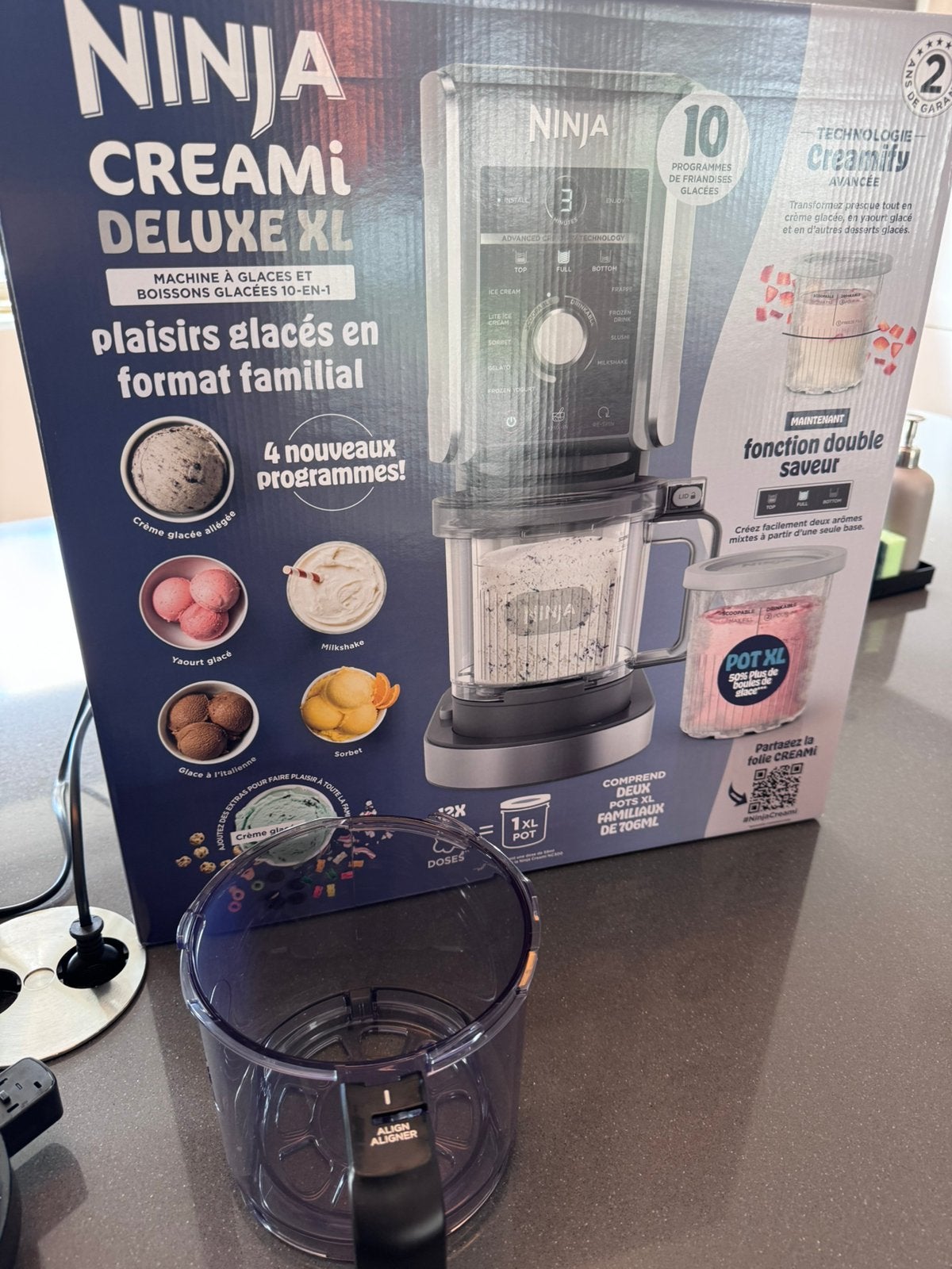 Ninja CREAMi Deluxe XL, Ophalen, Nieuw