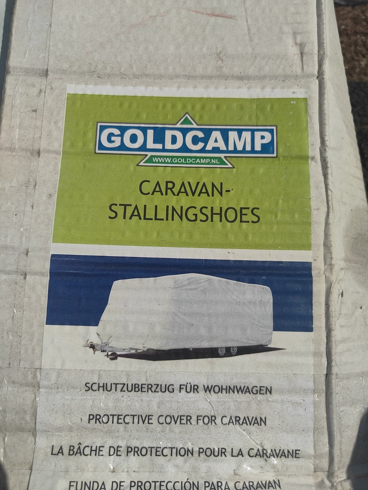 Nieuwe Goldcamp Caravan Stallinghoes 350 cm, Ophalen, Nieuw