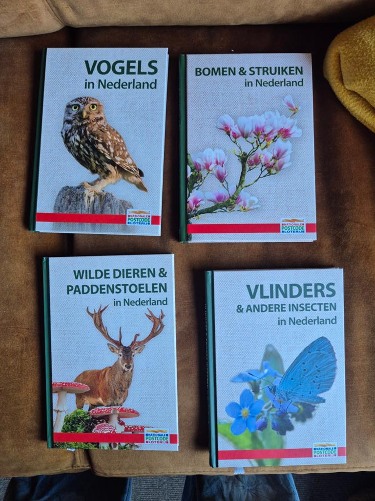 4 boeken Nationale Postcodeloterij: Natuur in Nederland, Ophalen of Verzenden, Nieuw, Natuur algemeen