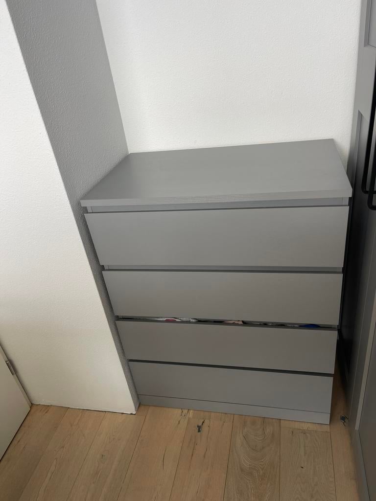 IKEA ladekast/commode–grijs –80x48x100 cm–zo goed als nieuw, Ophalen, 50 tot 100 cm, Zo goed als nieuw, Minder dan 100 cm