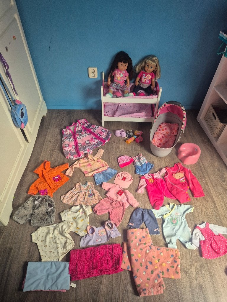 Baby born poppenset, Ophalen, Gebruikt, Babypop