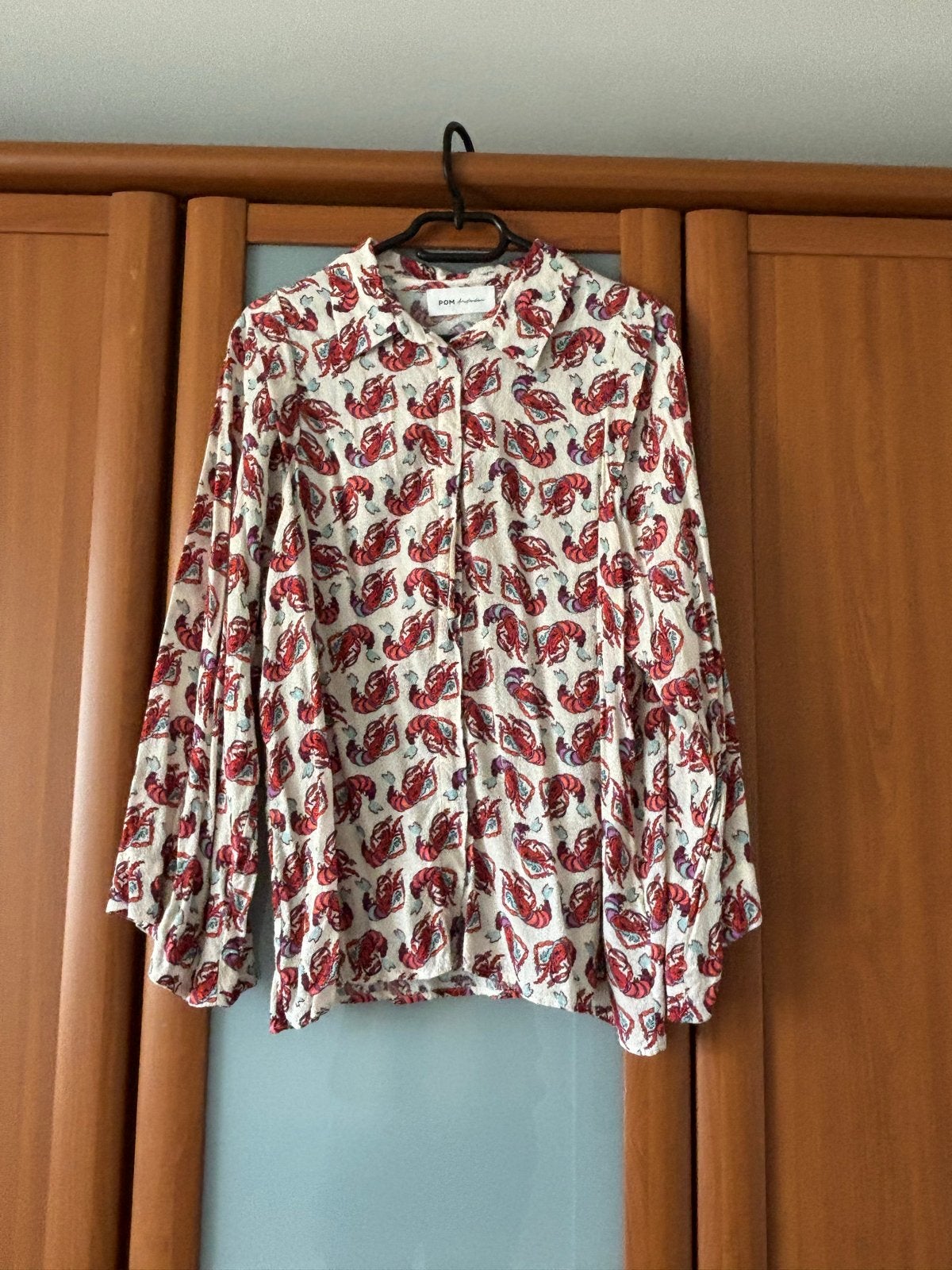 Pom Amsterdam blouse maat 42, Verzenden, Zo goed als nieuw, Maat 42/44 (L), Meerkleurig