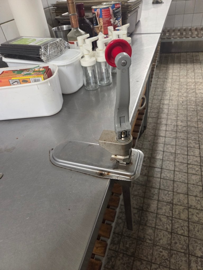 Professionele Horeca Blikopener Tafelmodel (RVS), Ophalen, Zilver, Metaal, Overige merken