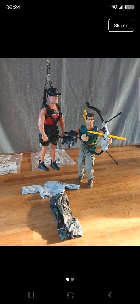 action man, Ophalen of Verzenden, Zo goed als nieuw
