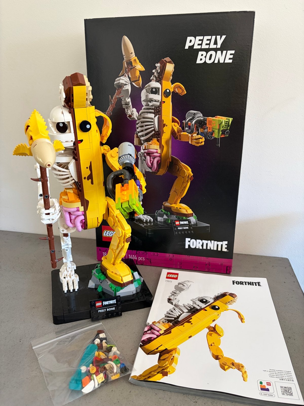 LEGO Fortnite Peely Bone 77072 - Nieuwstaat, Overige thema's, Lego, Ophalen of Verzenden, Zo goed als nieuw