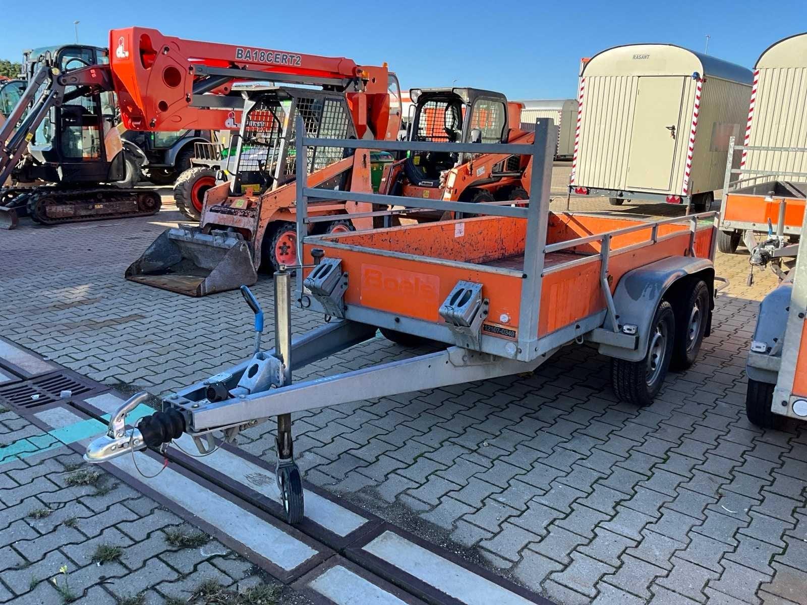 2014 Atec EB2 2-1 Dubbelas aanhangwagen, Gebruikt