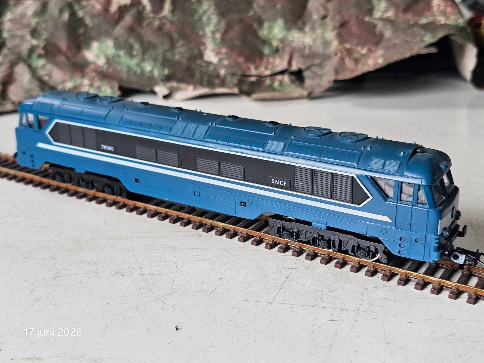 Modeltrein HO SNCF Diesel Locomotief, Overige merken, Gebruikt, Ophalen of Verzenden, Analoog