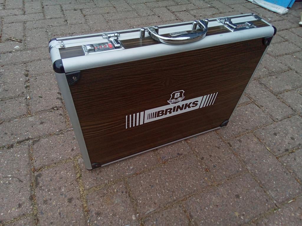 GeldKoffer brinks carnaval, Ophalen of Verzenden, Hard kunststof