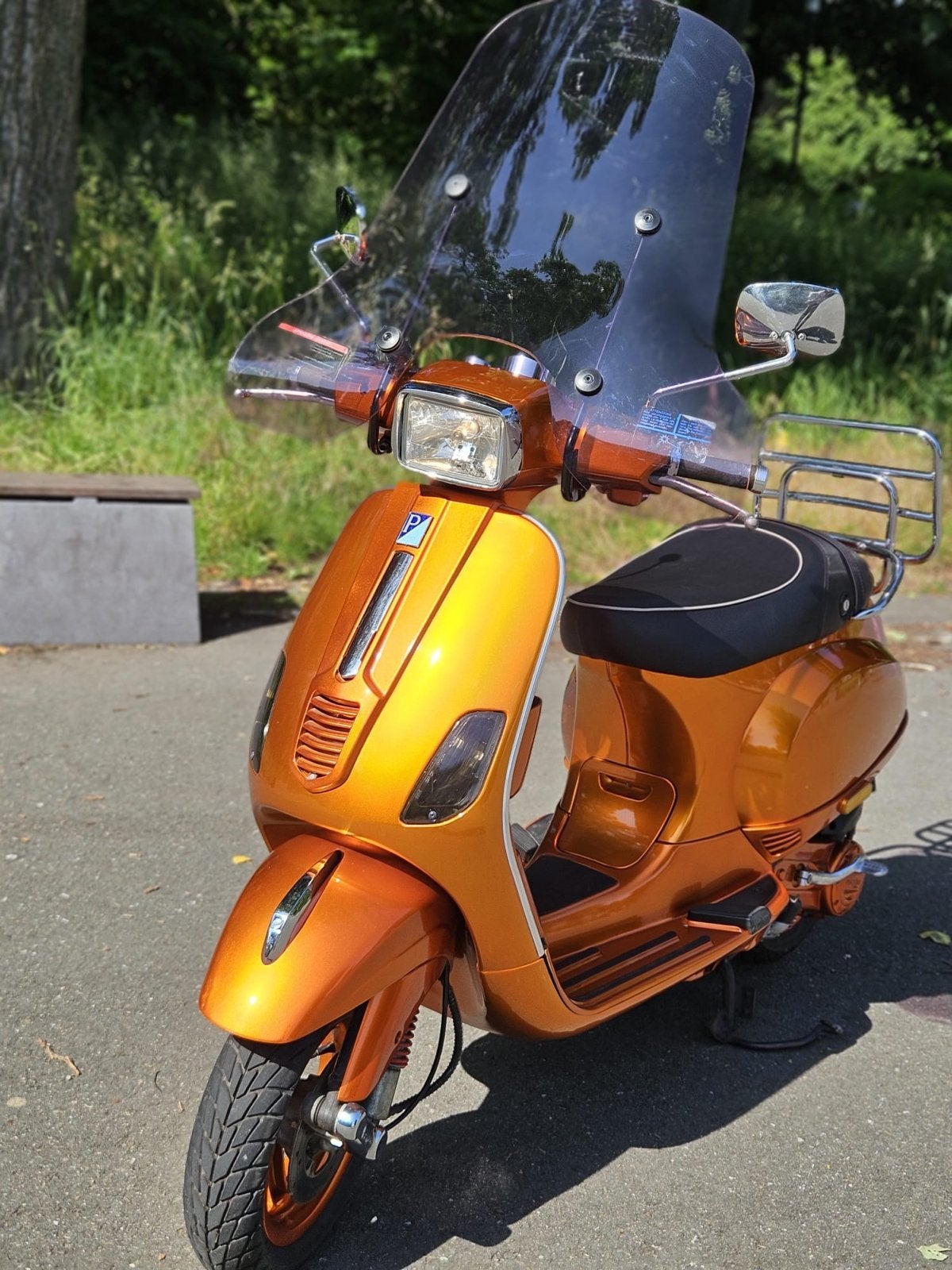 Tekoop: Zeer nette vespa s 4 takt, Fietsen en Brommers, Scooters | Vespa, Ophalen, Zo goed als nieuw, Benzine
