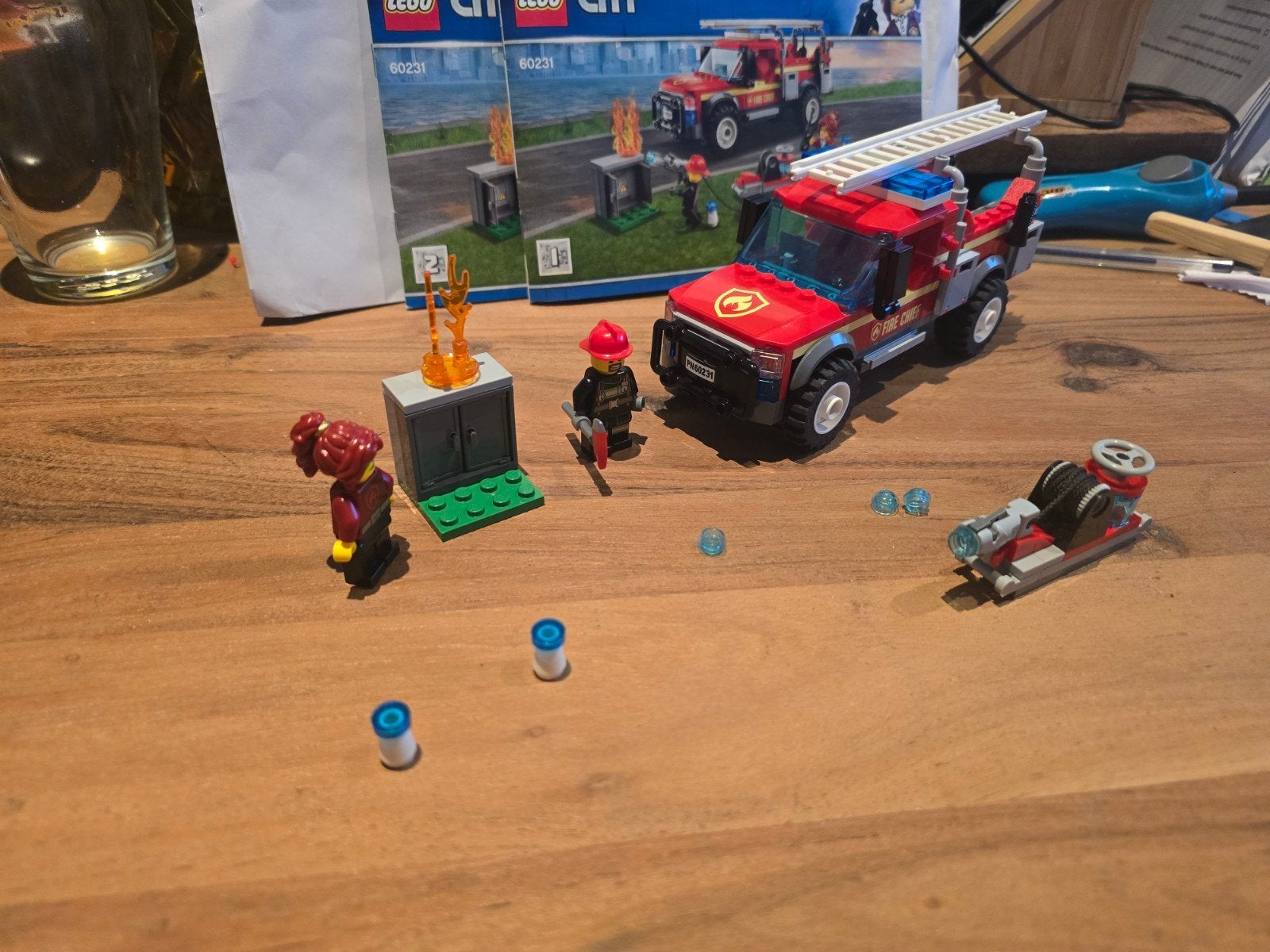 LEGO City 60231 Brandweercommandowagen, City, Inclusief instructies, Lego, Ophalen of Verzenden