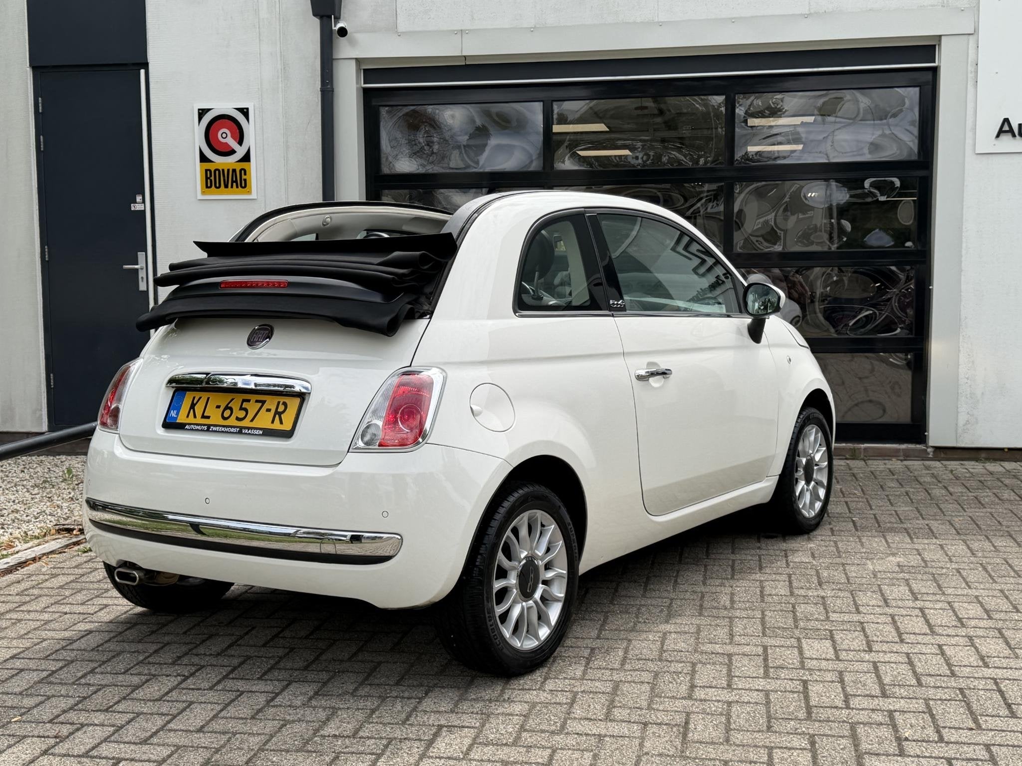 Fiat 500 C 1.2 Pop Airco | Half Leder | Blue&Me | PDC | Dist, Auto's, Fiat, Voorwielaandrijving, Euro 5, Stof, Gebruikt
