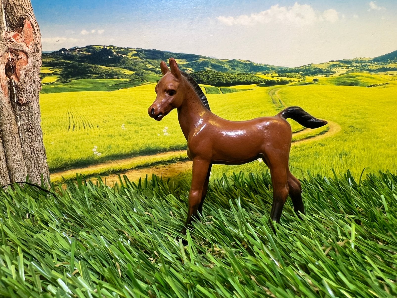 Schleich 1e veulen 13103, Ophalen, Zo goed als nieuw, Paard, Beeldje of Figuurtje
