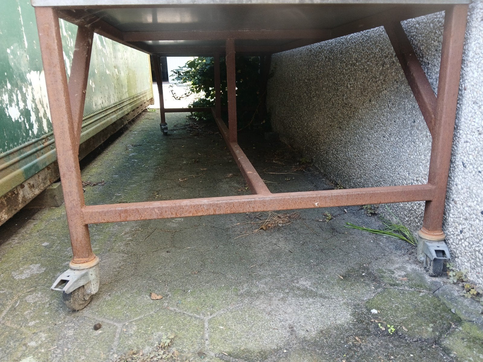 Verrijdbare Werkbank 100x290 cm, Doe-het-zelf en Verbouw, Ophalen of Verzenden, Gebruikt, 170 cm of meer